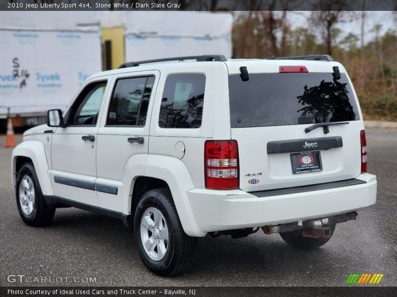 Stone White / Dark Slate Gray 2010 Jeep Liberty Sport 4x4
