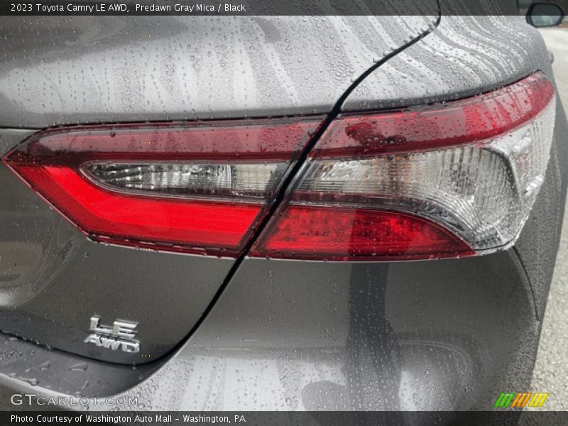 Predawn Gray Mica / Black 2023 Toyota Camry LE AWD