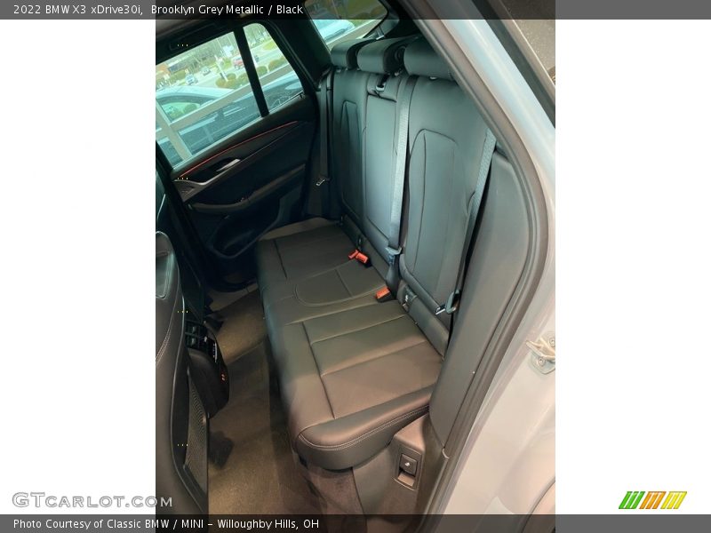 Brooklyn Grey Metallic / Black 2022 BMW X3 xDrive30i