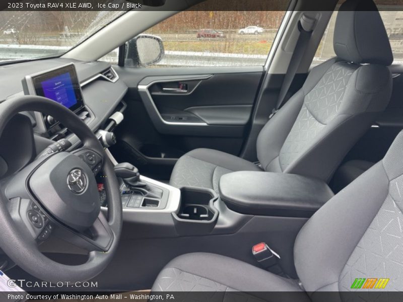 Ice Cap / Black 2023 Toyota RAV4 XLE AWD
