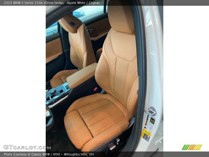  2023 3 Series 330e xDrive Sedan Cognac Interior