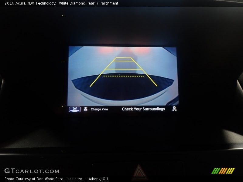 White Diamond Pearl / Parchment 2016 Acura RDX Technology
