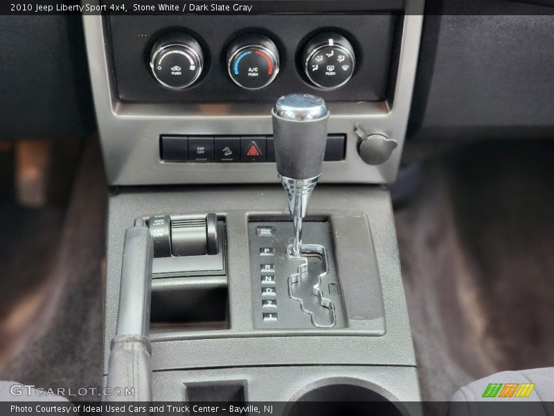 Stone White / Dark Slate Gray 2010 Jeep Liberty Sport 4x4
