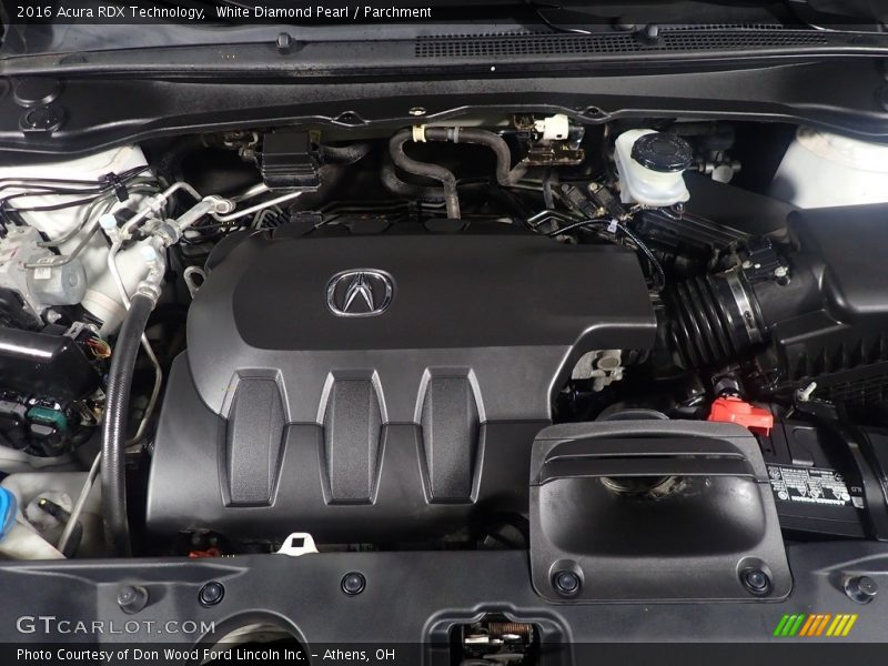 White Diamond Pearl / Parchment 2016 Acura RDX Technology