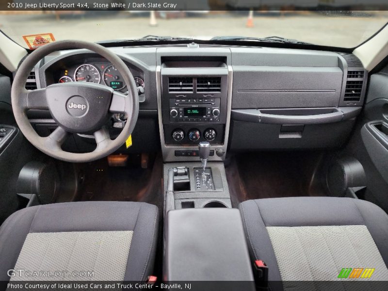 Stone White / Dark Slate Gray 2010 Jeep Liberty Sport 4x4