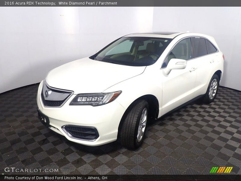 White Diamond Pearl / Parchment 2016 Acura RDX Technology