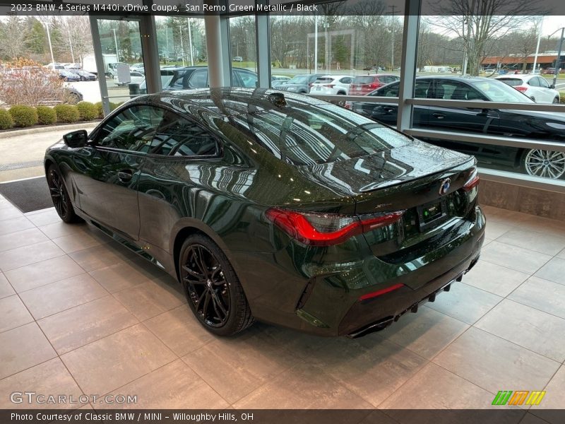 San Remo Green Metallic / Black 2023 BMW 4 Series M440i xDrive Coupe