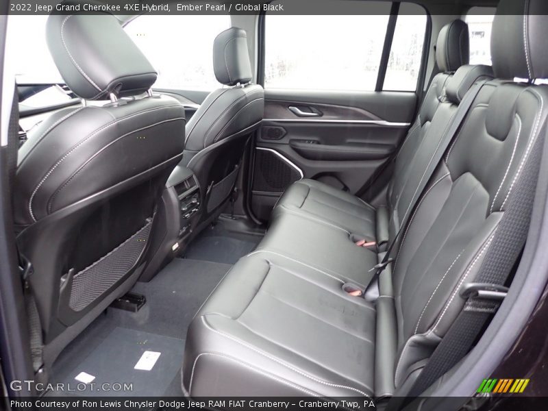 Rear Seat of 2022 Grand Cherokee 4XE Hybrid
