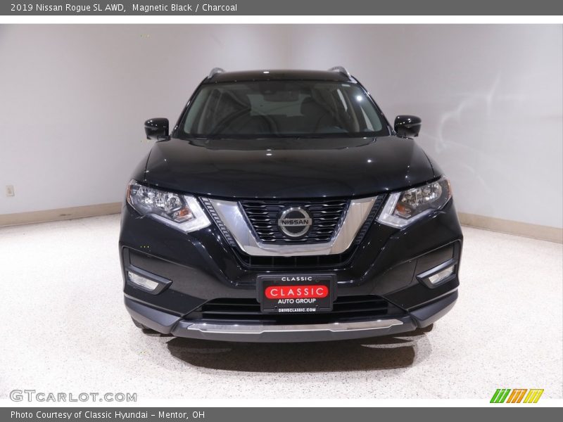 Magnetic Black / Charcoal 2019 Nissan Rogue SL AWD