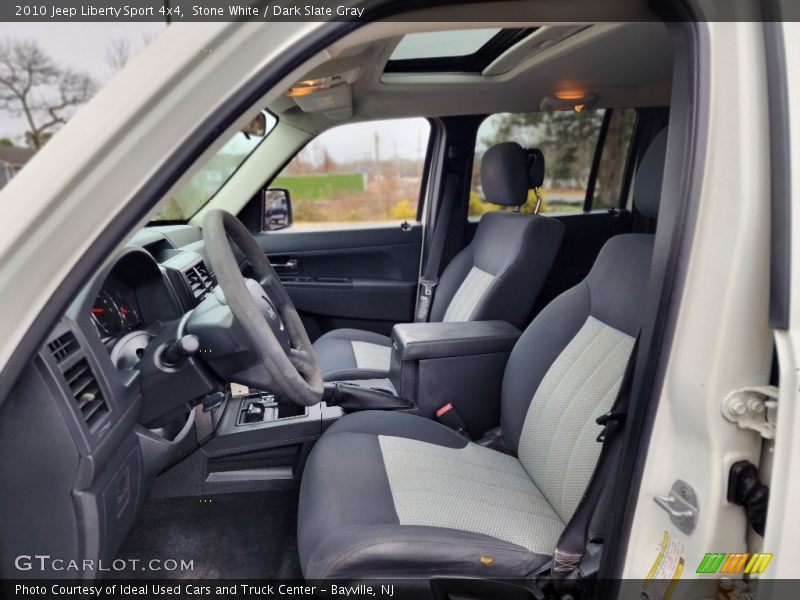 Stone White / Dark Slate Gray 2010 Jeep Liberty Sport 4x4