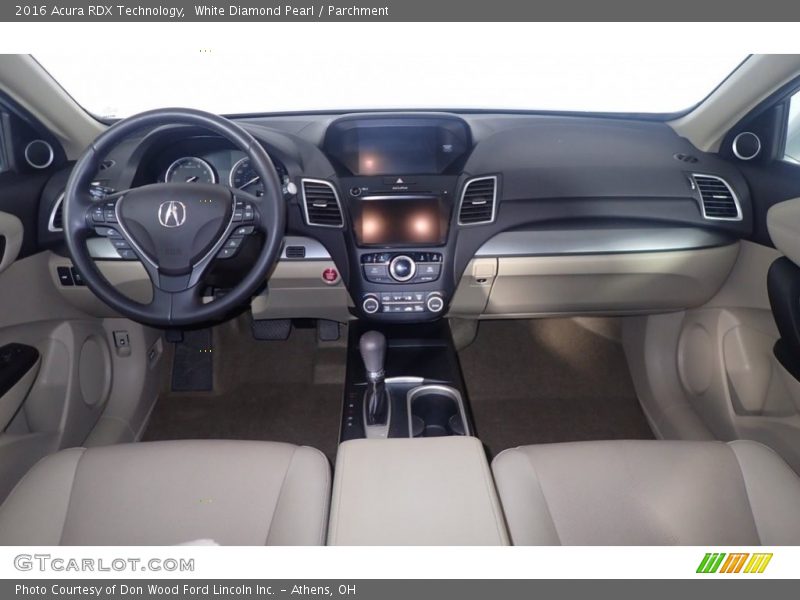 White Diamond Pearl / Parchment 2016 Acura RDX Technology