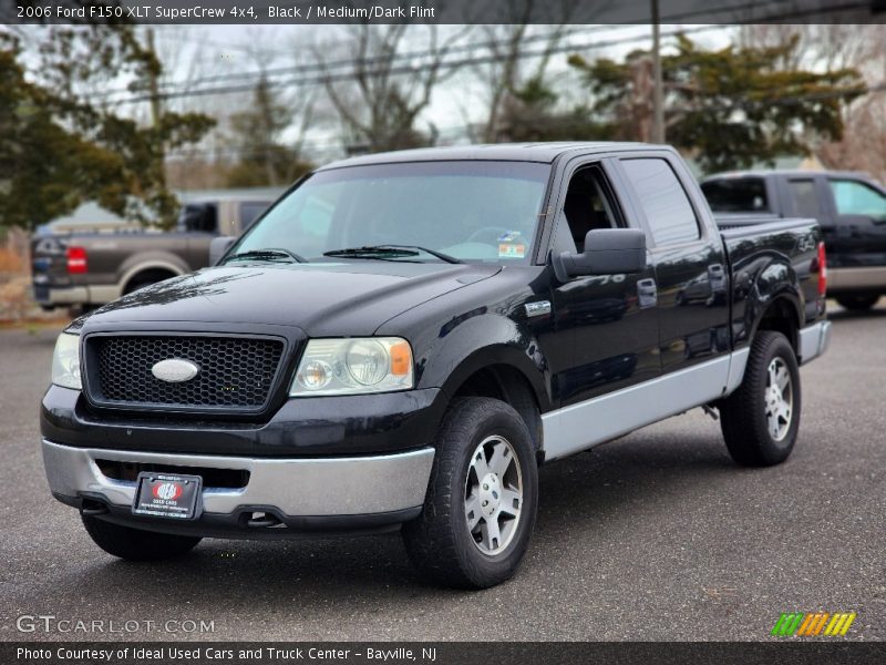 Black / Medium/Dark Flint 2006 Ford F150 XLT SuperCrew 4x4