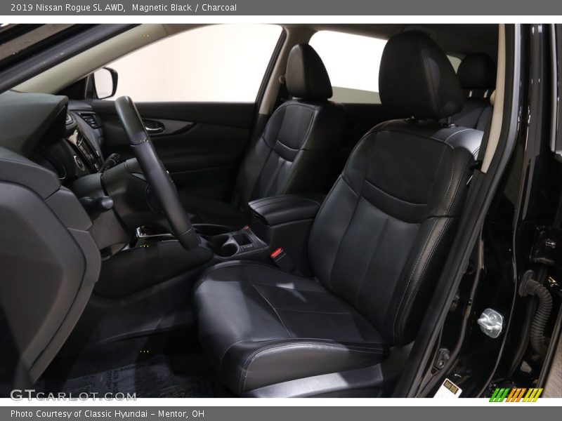 Magnetic Black / Charcoal 2019 Nissan Rogue SL AWD