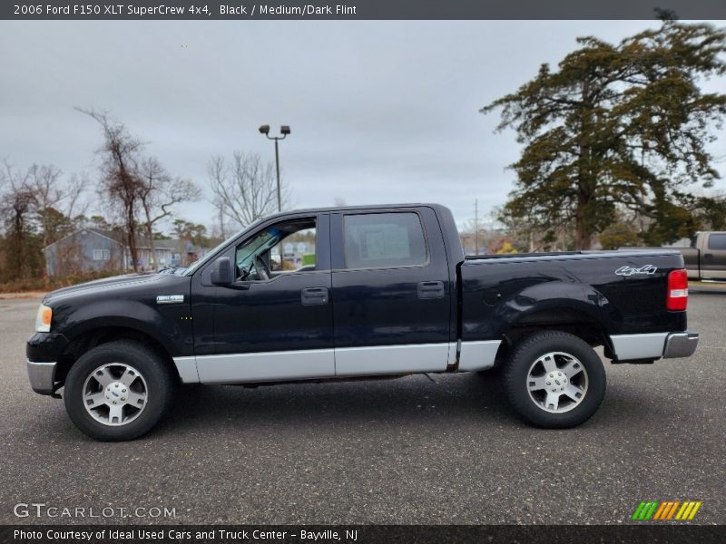 Black / Medium/Dark Flint 2006 Ford F150 XLT SuperCrew 4x4
