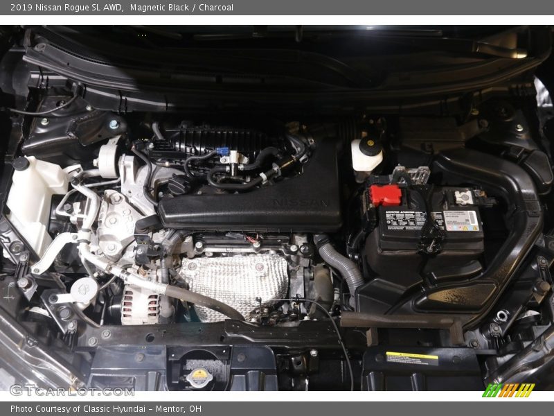 Magnetic Black / Charcoal 2019 Nissan Rogue SL AWD