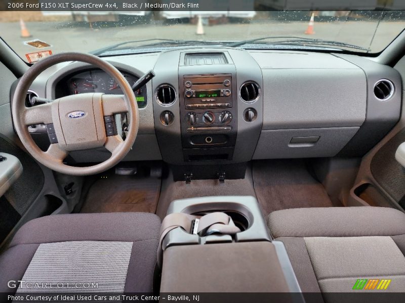 Black / Medium/Dark Flint 2006 Ford F150 XLT SuperCrew 4x4