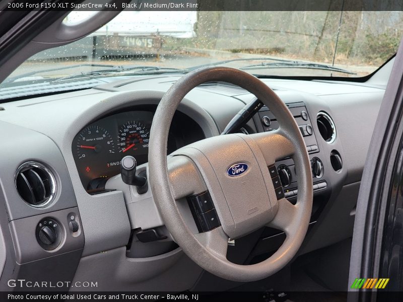 Black / Medium/Dark Flint 2006 Ford F150 XLT SuperCrew 4x4