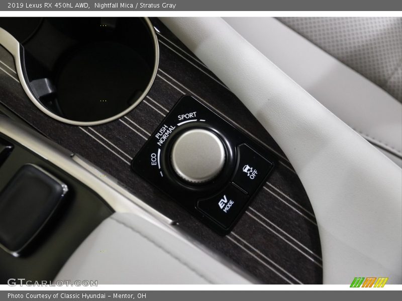 Nightfall Mica / Stratus Gray 2019 Lexus RX 450hL AWD