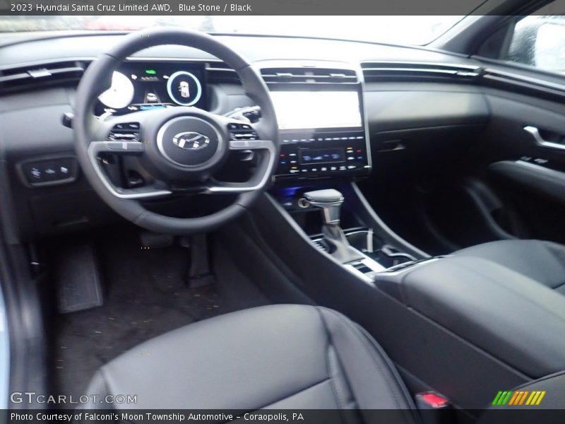 Blue Stone / Black 2023 Hyundai Santa Cruz Limited AWD