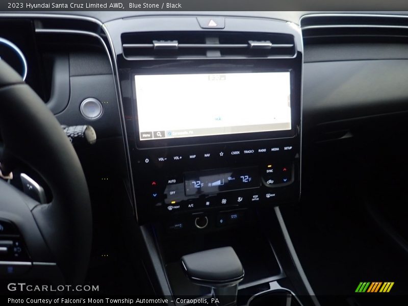 Blue Stone / Black 2023 Hyundai Santa Cruz Limited AWD