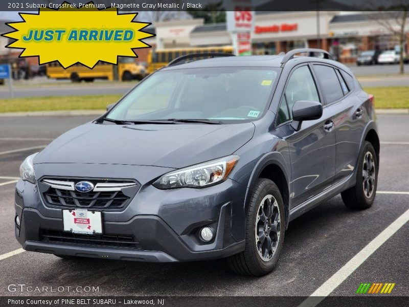 Magnetite Gray Metallic / Black 2021 Subaru Crosstrek Premium
