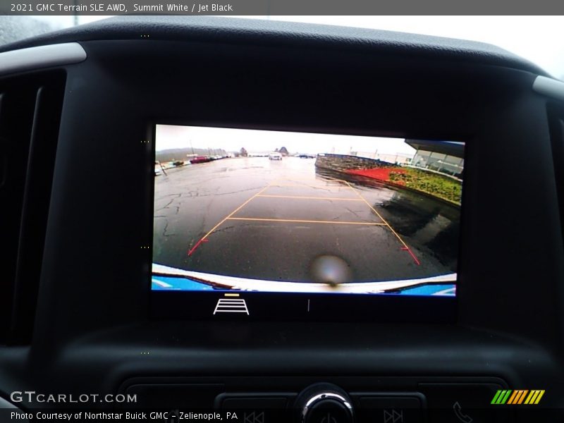 Summit White / Jet Black 2021 GMC Terrain SLE AWD