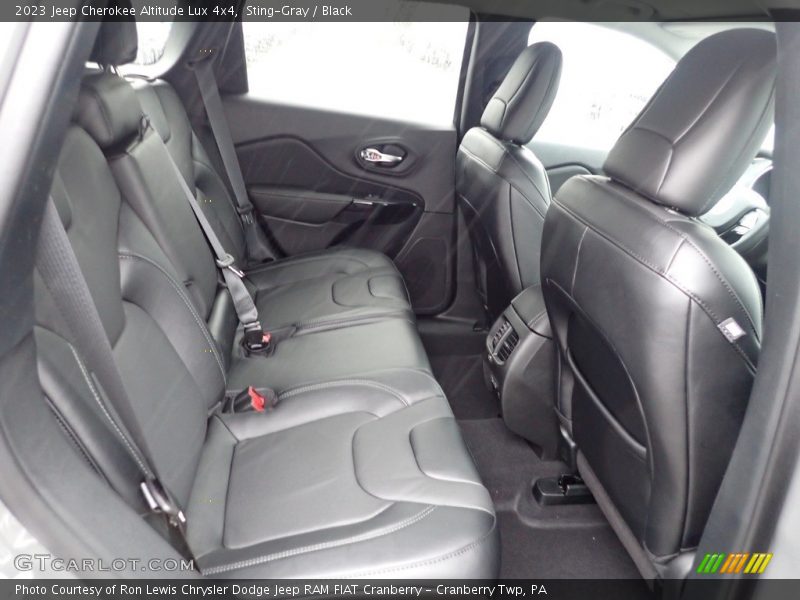Rear Seat of 2023 Cherokee Altitude Lux 4x4