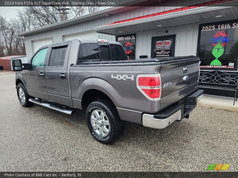 Sterling Grey / Steel Grey 2014 Ford F150 XLT SuperCrew 4x4