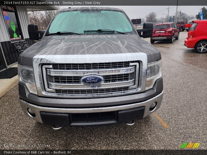 Sterling Grey / Steel Grey 2014 Ford F150 XLT SuperCrew 4x4