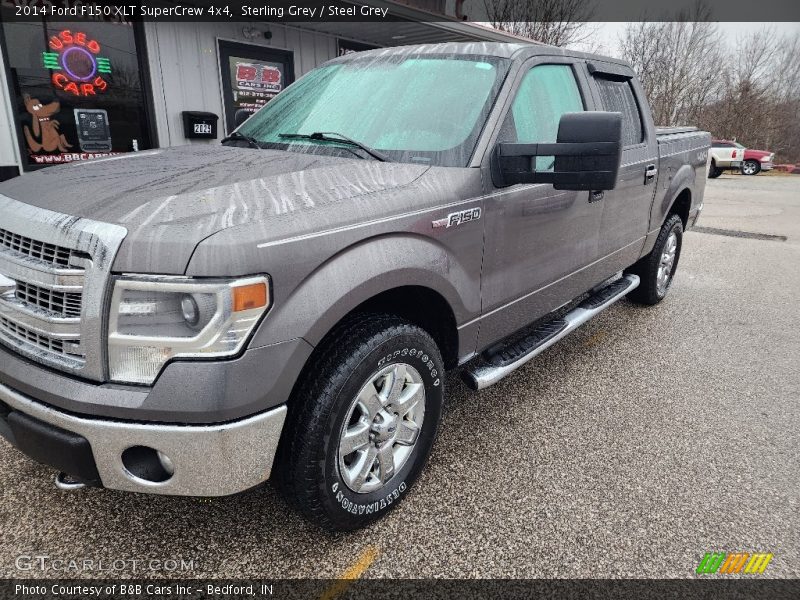 Sterling Grey / Steel Grey 2014 Ford F150 XLT SuperCrew 4x4