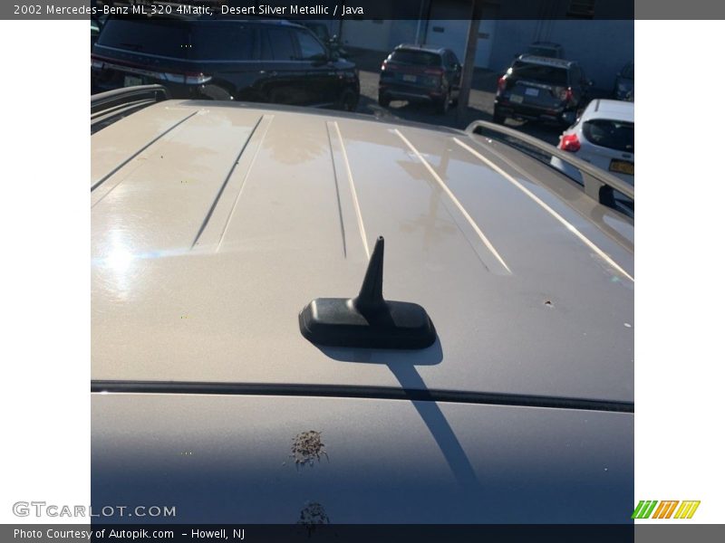 Desert Silver Metallic / Java 2002 Mercedes-Benz ML 320 4Matic