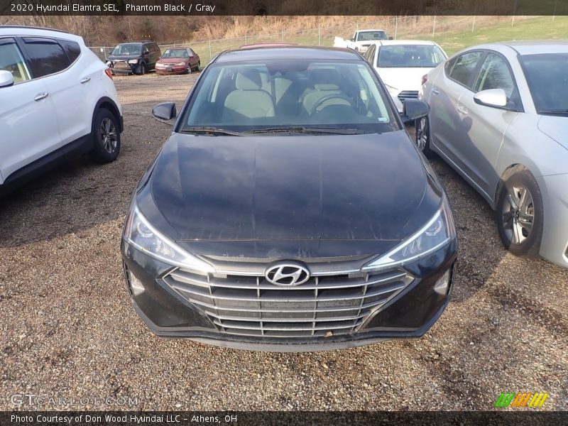 Phantom Black / Gray 2020 Hyundai Elantra SEL