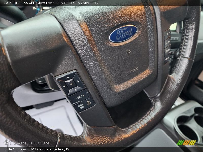 Sterling Grey / Steel Grey 2014 Ford F150 XLT SuperCrew 4x4