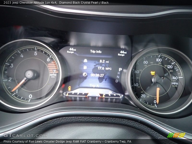  2023 Cherokee Altitude Lux 4x4 Altitude Lux 4x4 Gauges