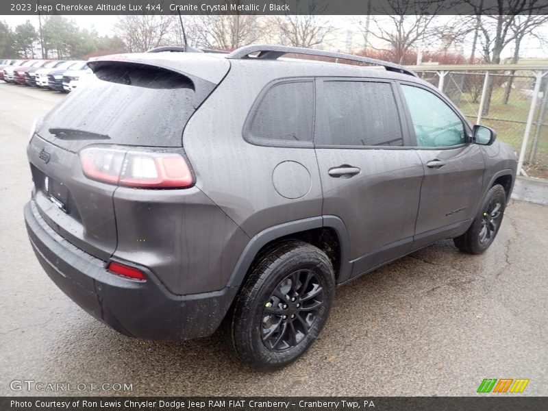 Granite Crystal Metallic / Black 2023 Jeep Cherokee Altitude Lux 4x4