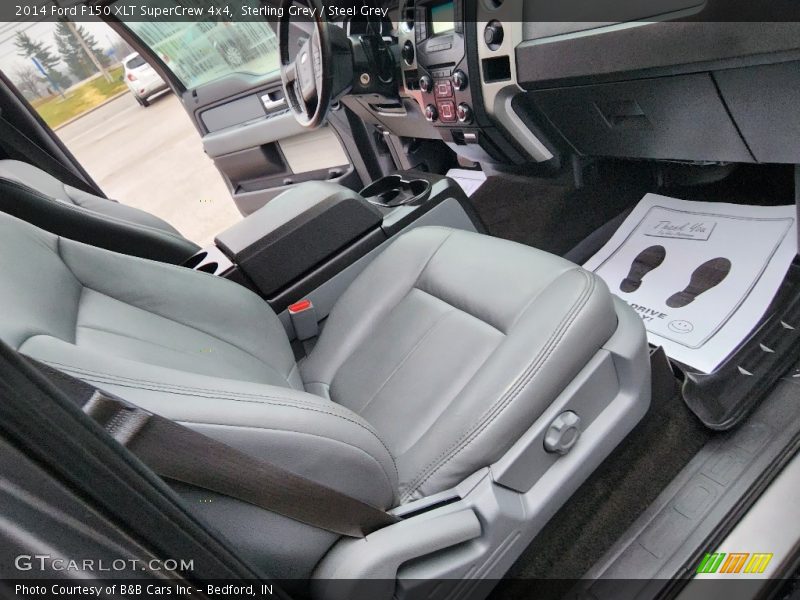 Sterling Grey / Steel Grey 2014 Ford F150 XLT SuperCrew 4x4