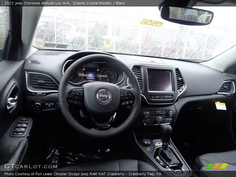Granite Crystal Metallic / Black 2023 Jeep Cherokee Altitude Lux 4x4