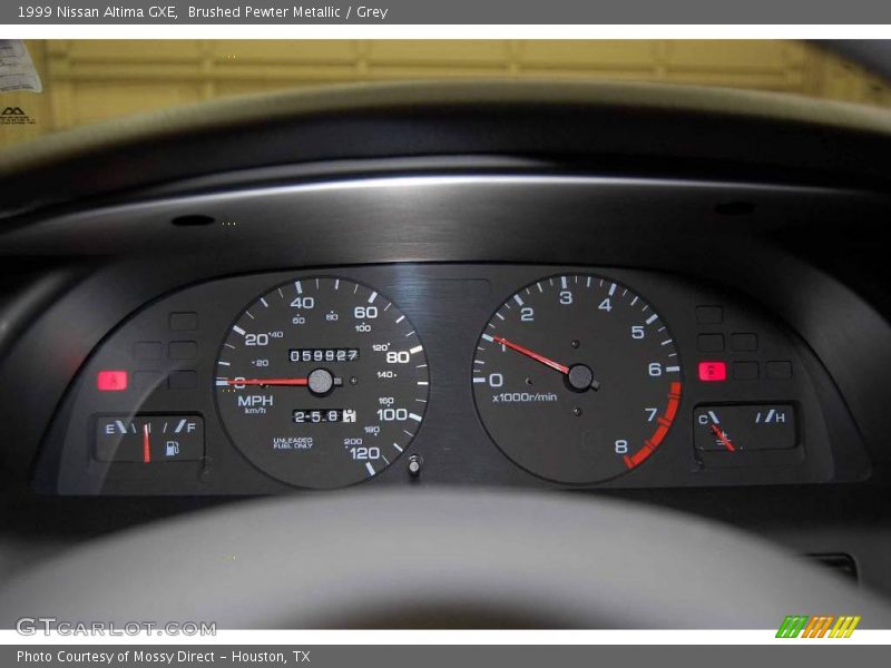 Brushed Pewter Metallic / Grey 1999 Nissan Altima GXE