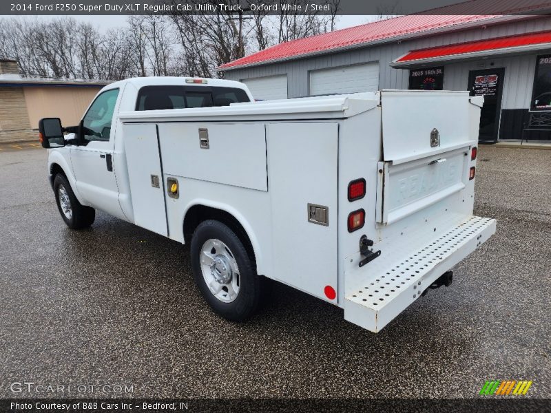 Oxford White / Steel 2014 Ford F250 Super Duty XLT Regular Cab Utility Truck