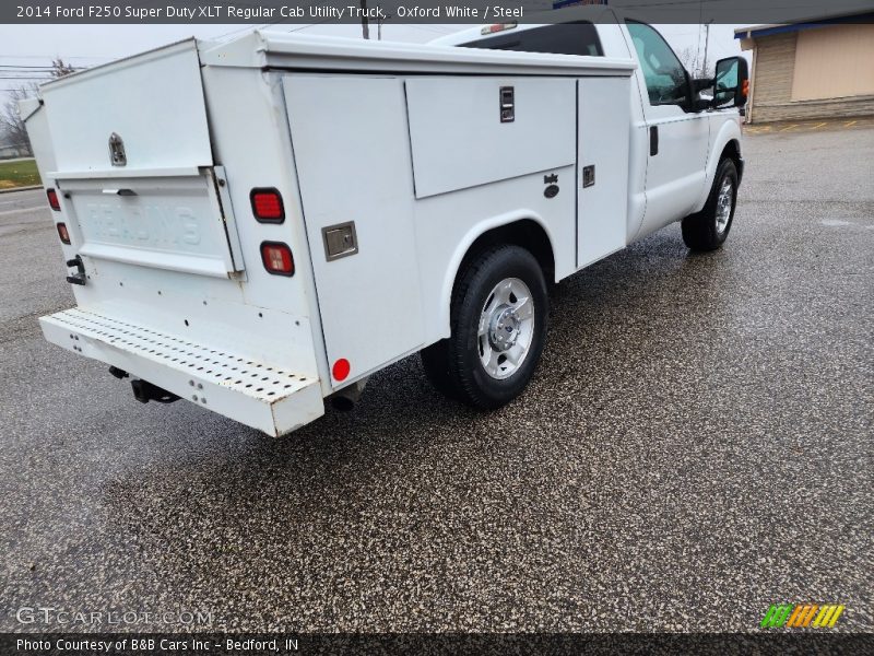 Oxford White / Steel 2014 Ford F250 Super Duty XLT Regular Cab Utility Truck