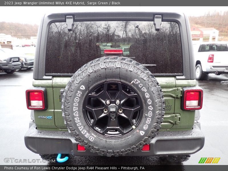 Sarge Green / Black 2023 Jeep Wrangler Unlimited Willys 4XE Hybrid