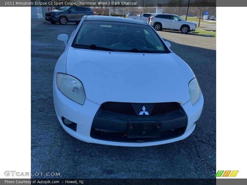Northstar White / Dark Charcoal 2011 Mitsubishi Eclipse GS Sport Coupe