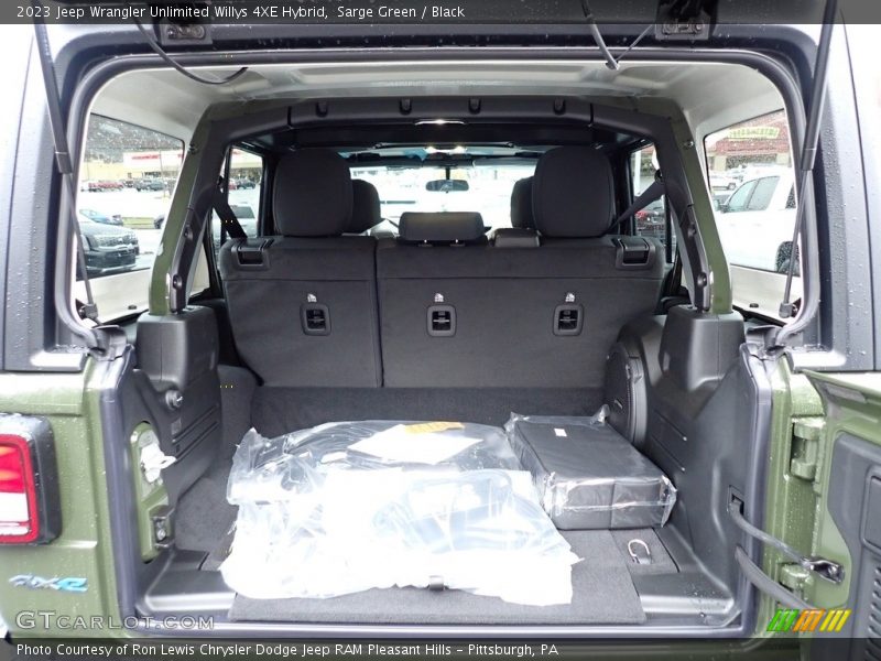Sarge Green / Black 2023 Jeep Wrangler Unlimited Willys 4XE Hybrid