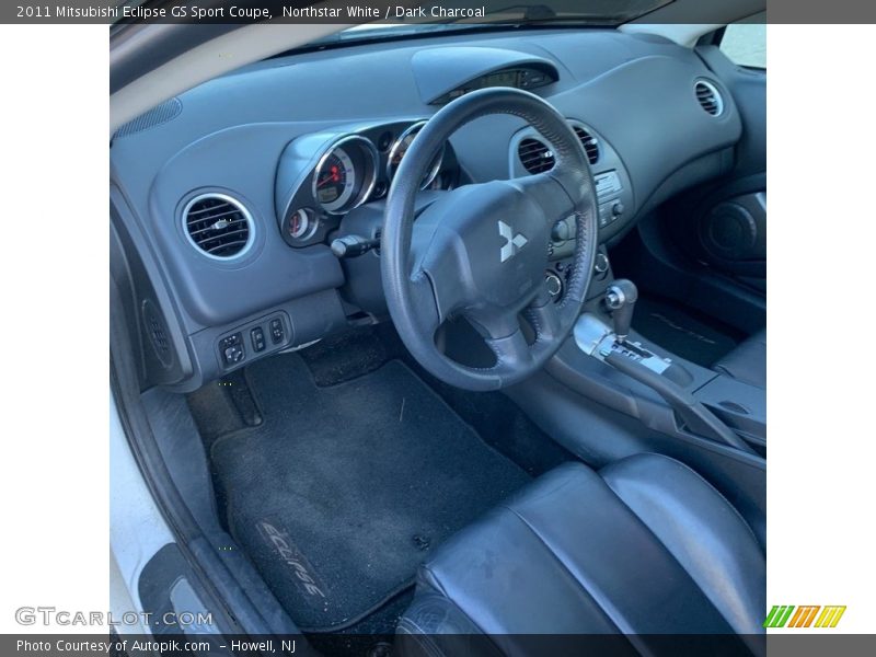 Northstar White / Dark Charcoal 2011 Mitsubishi Eclipse GS Sport Coupe