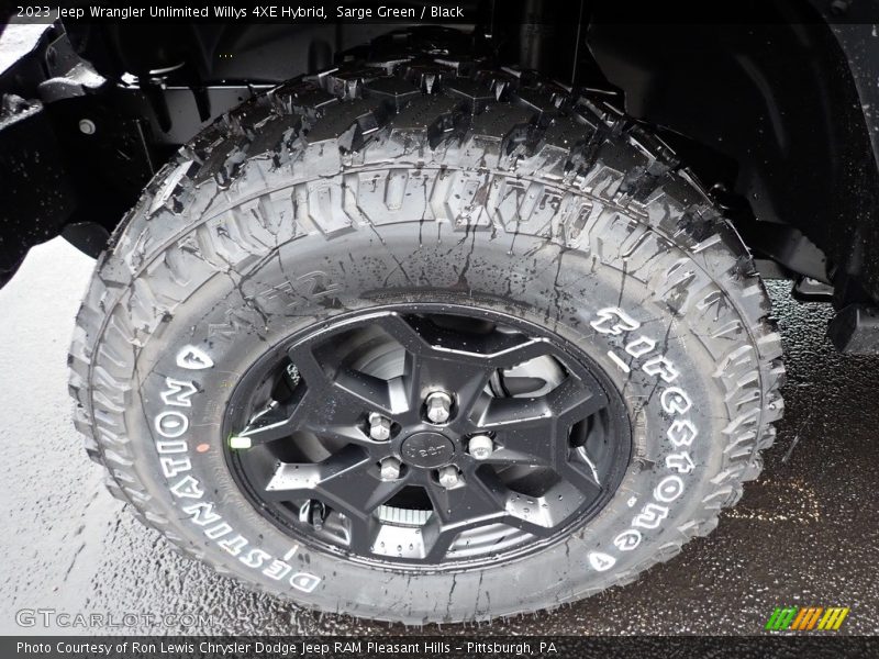 Sarge Green / Black 2023 Jeep Wrangler Unlimited Willys 4XE Hybrid