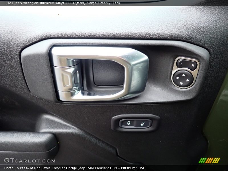 Sarge Green / Black 2023 Jeep Wrangler Unlimited Willys 4XE Hybrid