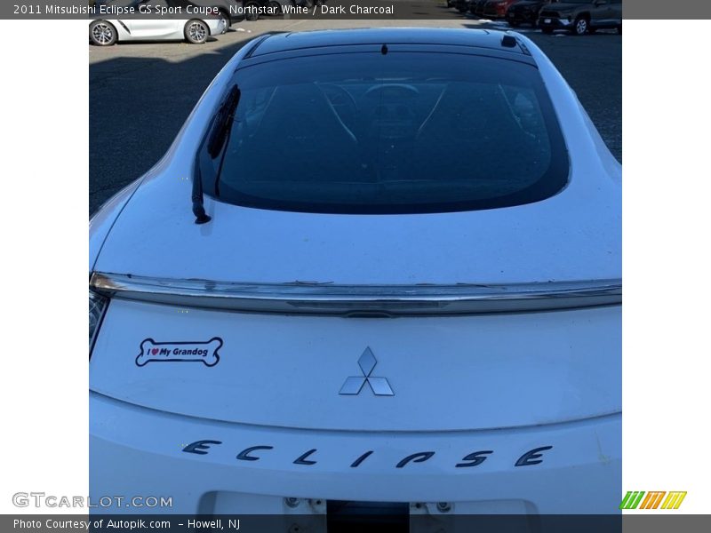 Northstar White / Dark Charcoal 2011 Mitsubishi Eclipse GS Sport Coupe
