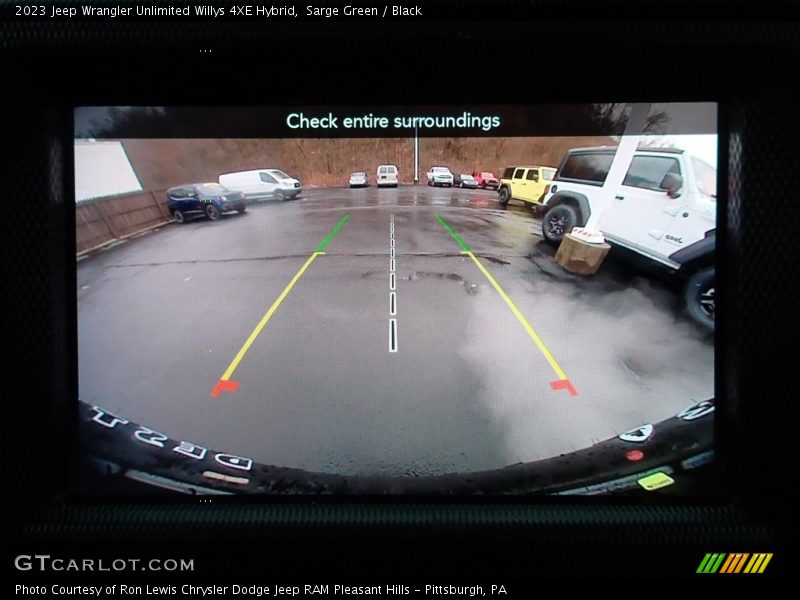 Sarge Green / Black 2023 Jeep Wrangler Unlimited Willys 4XE Hybrid