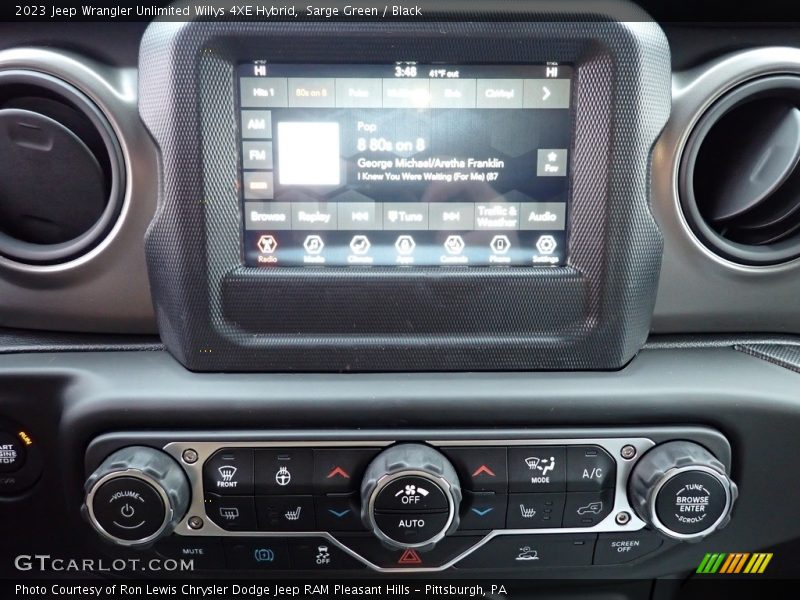 Sarge Green / Black 2023 Jeep Wrangler Unlimited Willys 4XE Hybrid