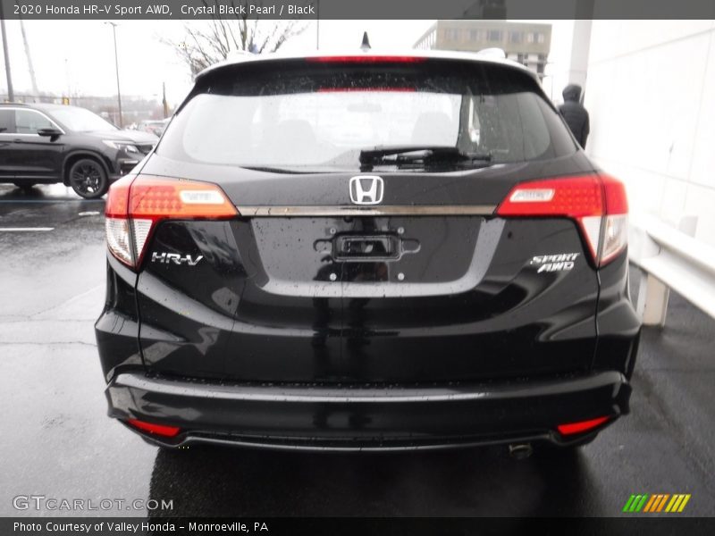 Crystal Black Pearl / Black 2020 Honda HR-V Sport AWD